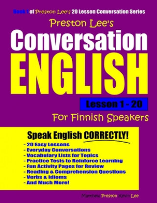 Książka Preston Lee's Conversation English For Finnish Speakers Lesson 1 - 20 Matthew Preston