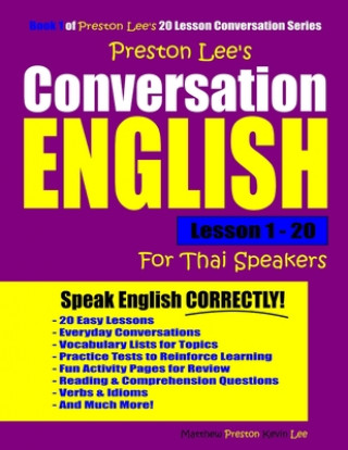 Carte Preston Lee's Conversation English For Thai Speakers Lesson 1 - 20 Matthew Preston