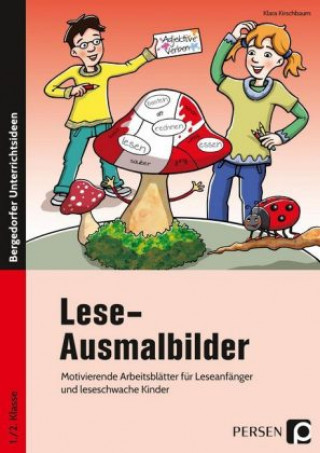 Kniha Lese-Ausmalbilder Klara Kirschbaum