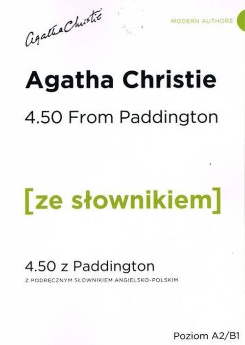 Könyv 4.50 From Paddington - 4.50 z Paddington z podręcznym słownikiem angielsko-polskim Agatha Christie