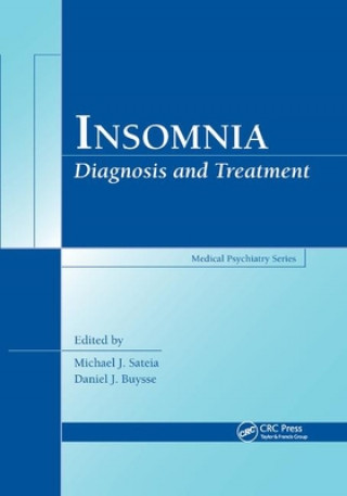 Kniha Insomnia Michael J. Sateia