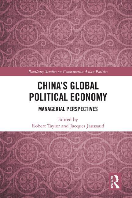 Book China's Global Political Economy 