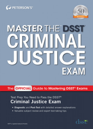 Kniha Master the DSST Criminal Justice Exam Peterson'S