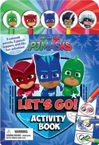 Книга Pj Masks Let's Go Activity Book Editors of Studio Fun International