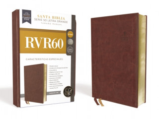 Könyv Rvr60 Santa Biblia Serie 50 Letra Grande, Tama?o Manual, Leathersoft, Café Rvr 1960- Reina Valera 1960