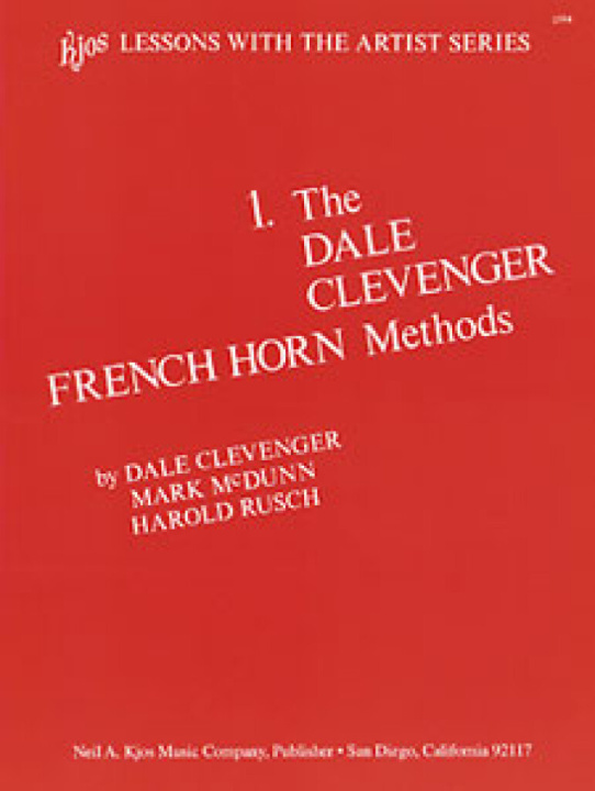 Nyomtatványok Clevenger French Horn Method Book 1 DALE CLEVENGER