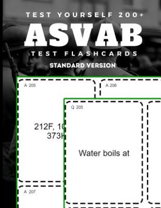 Buch Test Yourself 200+ ASVAB Test Flashcards Standard Version: Practice strategies study book for the Armed Services Vocational Aptitude Battery Henry Craig