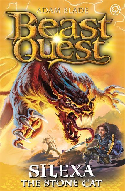 Kniha Beast Quest: Silexa the Stone Cat BLADE  ADAM