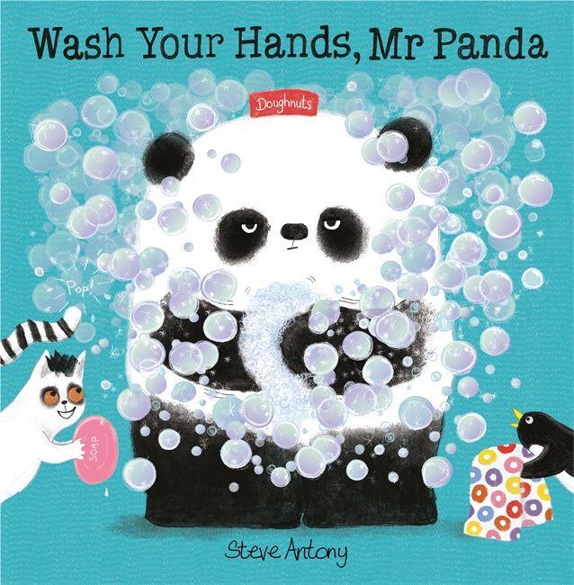 Book Wash Your Hands, Mr Panda ANTONY  STEVE