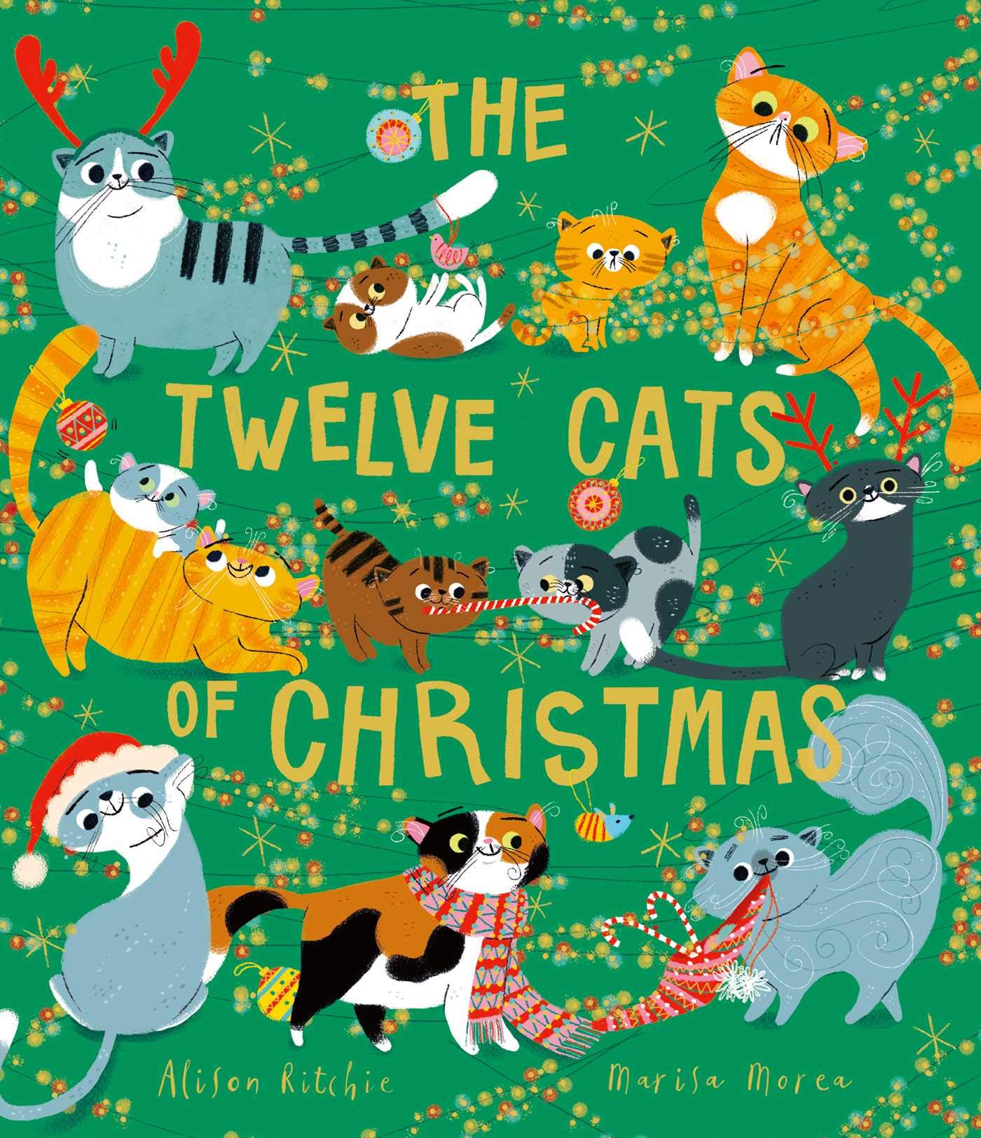 Carte The Twelve Cats of Christmas Marisa Morea