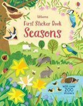 Книга First Sticker Book Seasons HOLLIE BATHIE