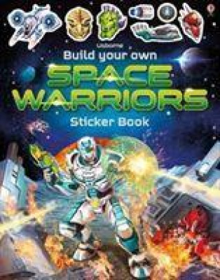 Kniha Build Your Own Space Warriors Sticker Book SIMON TUDHOPE