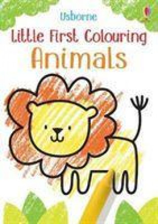 Книга Little First Colouring Animals KIRSTEEN ROBSON