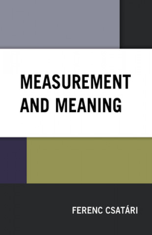 Könyv Measurement and Meaning 