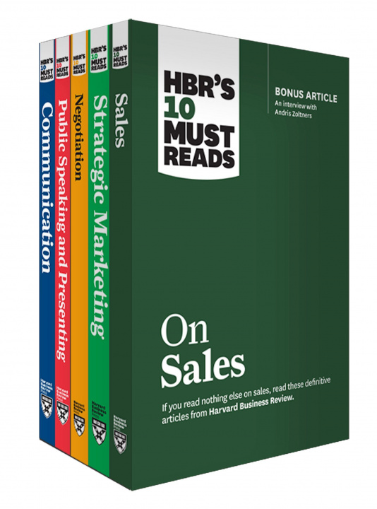 Kniha Hbr's 10 Must Reads for Sales and Marketing Collection (5 Books) Harvard Business Review