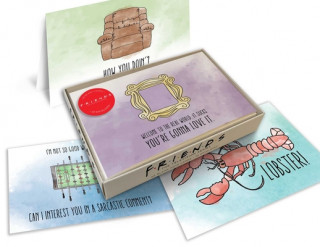 Printed items Friends Blank Boxed Note Cards Insight Editions