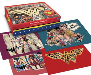 Nyomtatványok DC Comics: Wonder Woman Blank Boxed Note Cards Insight Editions