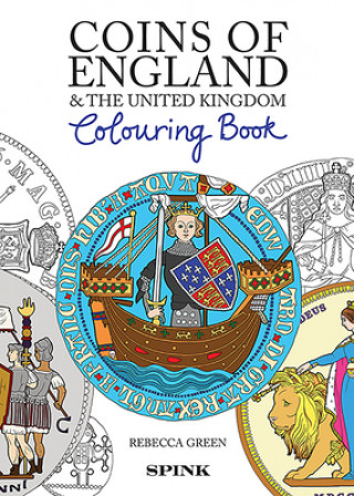 Книга Coins of England Colouring Book Rebecca Green