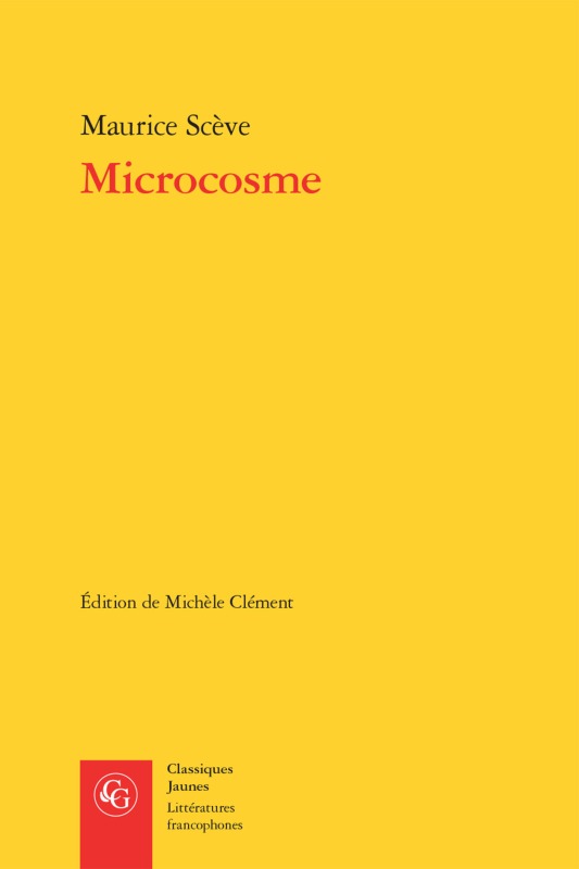 Kniha Microcosme Maurice Sceve