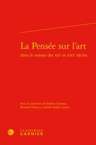 Könyv La Pensee Sur l'Art Simona Carretta