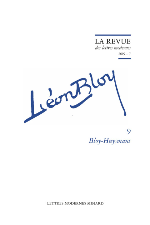 Carte Bloy-Huysmans Francesca Guglielmi