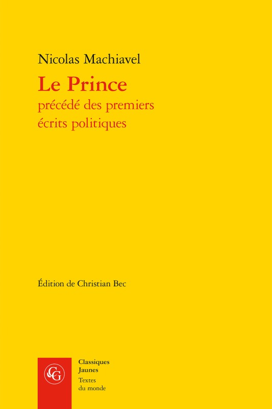 Kniha Le Prince Nicolas Machiavel