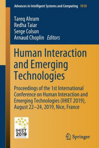 Βιβλίο Human Interaction and Emerging Technologies Arnaud Choplin
