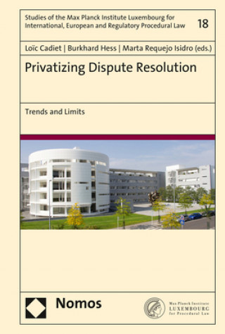Kniha Privatizing Dispute Resolution Loic Cadiet