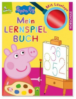 Carte Peppa Pig -  Mein Lernspielbuch mit Löselupe 
