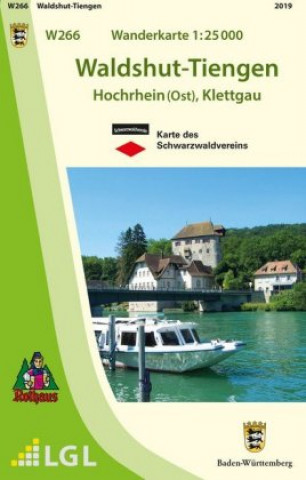 Nyomtatványok Waldshut-Tiengen 1:25 000 Landesamt für Geoinformation und Landentwicklung Baden-Württemberg