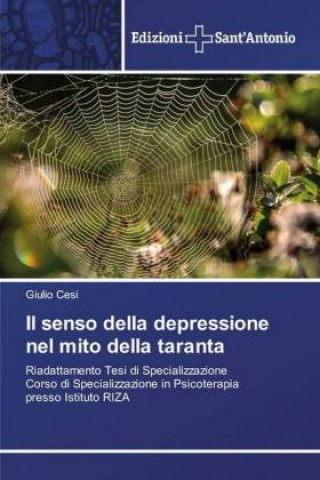 Książka senso della depressione nel mito della taranta Giulio Cesi