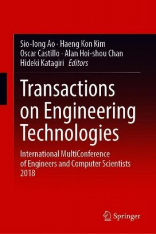 Könyv Transactions on Engineering Technologies Sio-Iong Ao