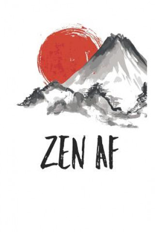 Βιβλίο Zen AF Funny Zen Journal Co