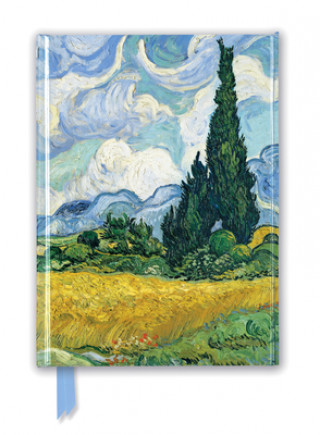 Calendar / Agendă Van Gogh: Wheat Field with Cypresses (Foiled Journal) 