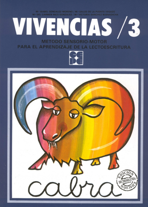 Kniha Vivencias 3 GONZALEZ MORENO