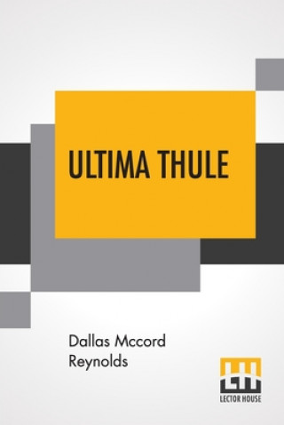 Knjiga Ultima Thule DALLAS MCC REYNOLDS
