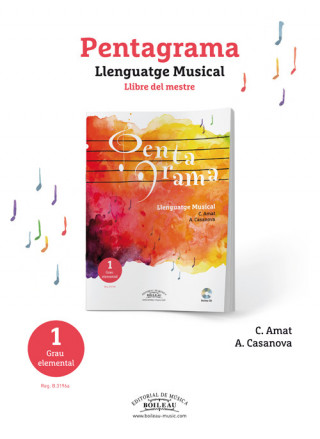 Carte PENTAGRAMA.LLENGUATGE/LENGUAJE MUSICAL A CASANOVA