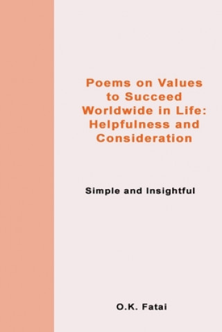 Carte Poems on Values to Succeed Worldwide in Life Fatai O.K. Fatai