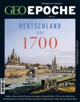 Carte GEO Epoche 98/2019 - Deutschland um 1700 Michael Schaper