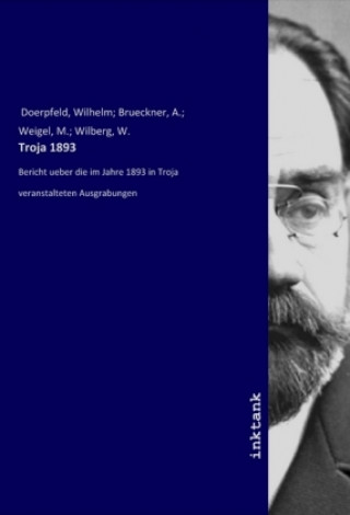 Kniha Troja 1893 Doerpfeld