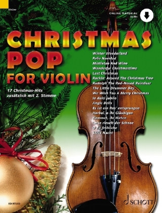 Carte Christmas Pop for Violin Georg Boeßner