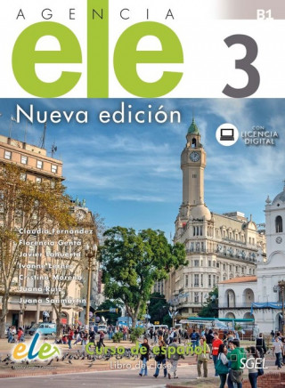 Könyv Agencia ELE 3 Nueva Edicion: Student Book with free coded internet access 