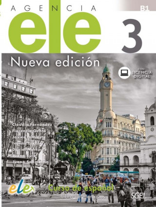 Knjiga Agencia ELE Nueva Edicion 3: Exercises Book with coded access to Internet 