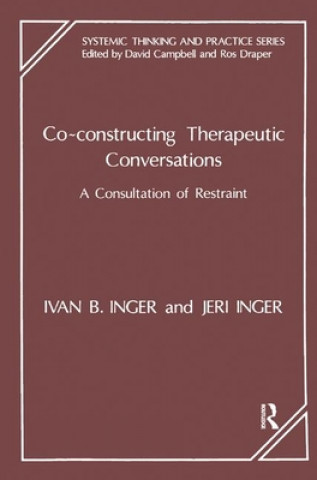 Książka Co-Constructing Therapeutic Conversations Ivan B. Inger