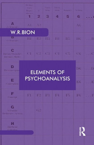 Książka Elements of Psychoanalysis Wilfred R. Bion