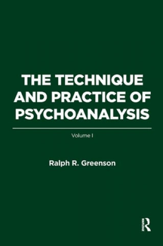 Kniha Technique and Practice of Psychoanalysis Ralph R. Greenson