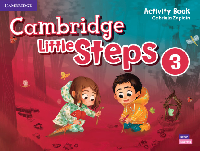 Книга Cambridge Little Steps Level 3 Activity Book Gabriela Zapiain