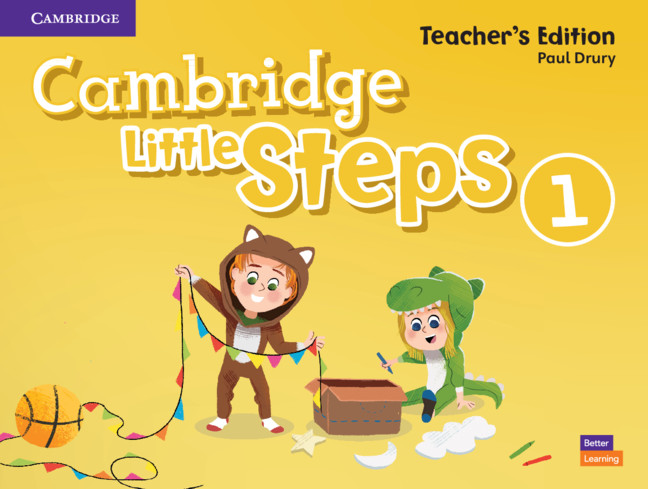 Книга Cambridge Little Steps Level 1 Teacher's Edition Paul Drury