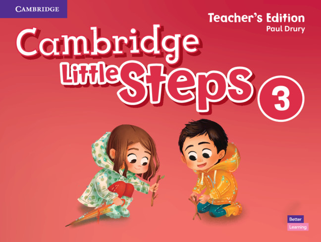 Könyv Cambridge Little Steps Level 3 Teacher's Edition Paul Drury