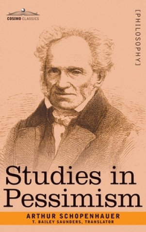 Libro Studies in Pessimism Arthur Schopenhauer